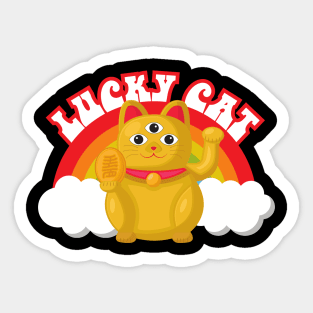 Lucky cat Sticker